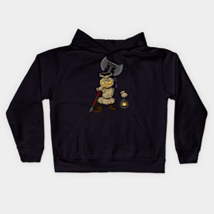 Flaming Scarecrow Kids Hoodie